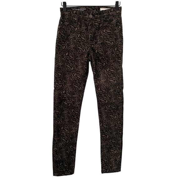 AG Adriana Goldschmied  The High Rise Stevie Ankle Velvet Jeans - Picture 2 of 9